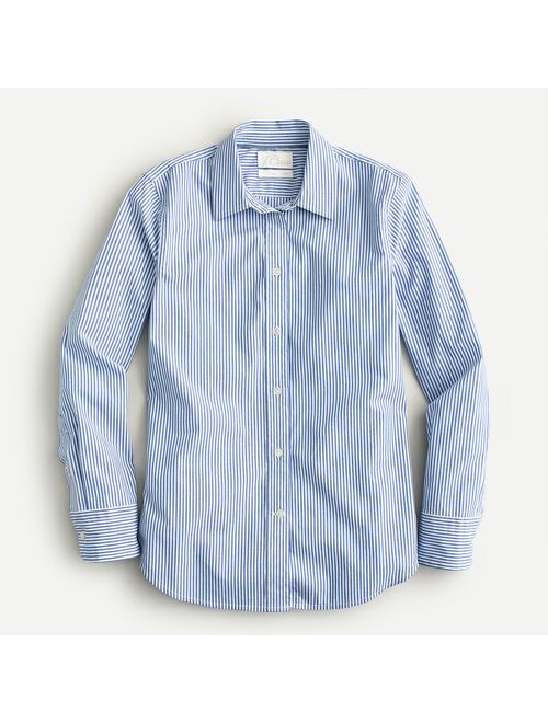 J.Crew Slim-fit stretch cotton poplin shirt in stripe