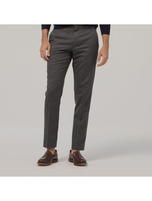 Ludlow Slim-fit unstructured suit pant in English wool-cotton twill
