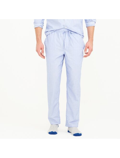 J.Crew Pajama pant in cotton poplin