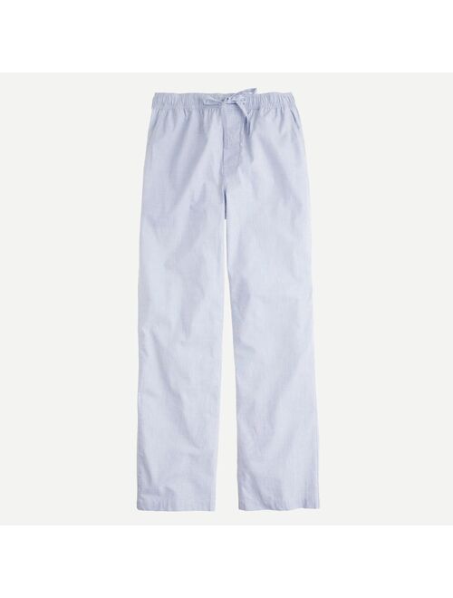 J.Crew Pajama pant in cotton poplin