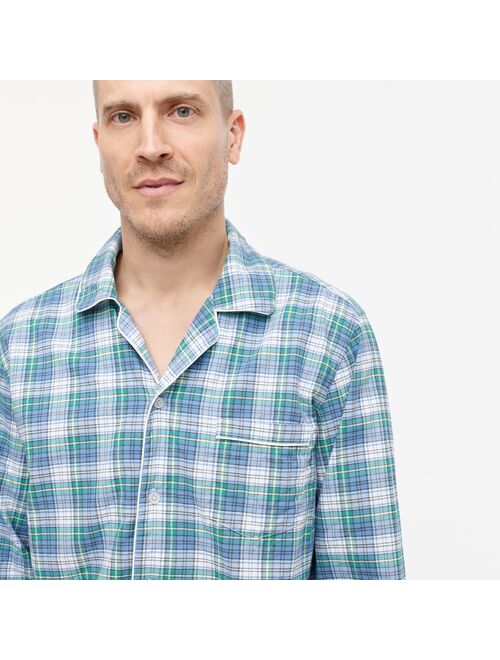 J.Crew Broken-in organic cotton oxford lounge set