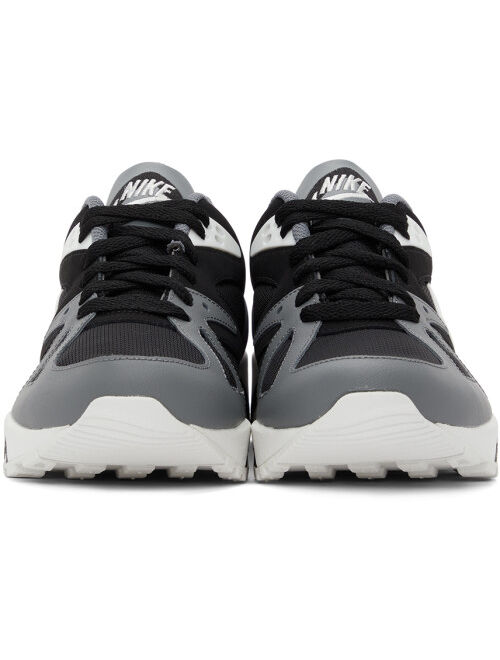 Nike Black & Grey Air Structure Lace Up Sneakers