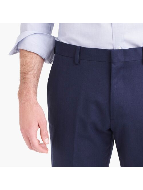 J.Crew Ludlow Classic-fit unstructured suit pant in English cotton-wool twill