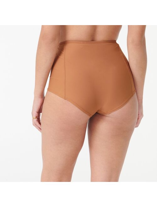 J.Crew High-waisted bikini bottom