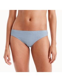 Nulon And Spandex Seersucker bikini bottom
