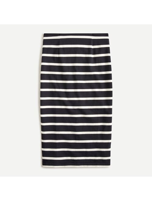 J.Crew Knit pencil skirt in stripe