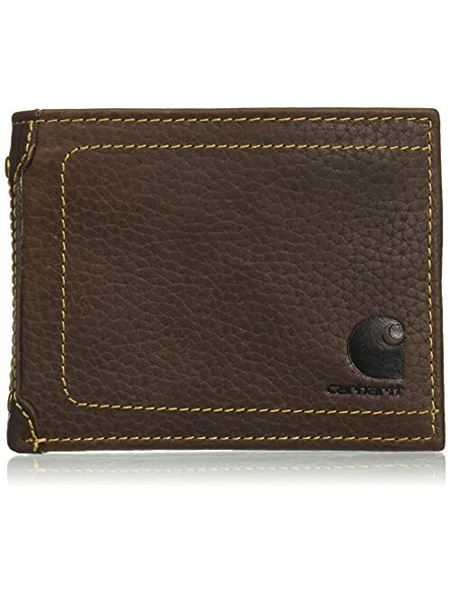 Carhartt Men's Billfold and Passcase Wallets, Durable Wallets