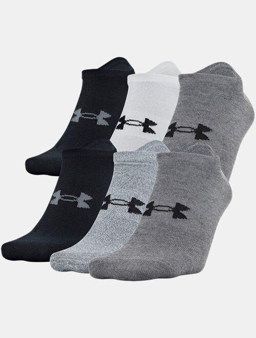 Under Armour Men's UA Essential Lite 6-Pack Socks