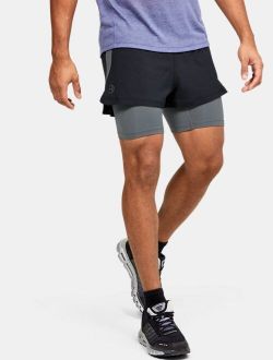 Men's UA RUSH Run 2-in-1 Shorts