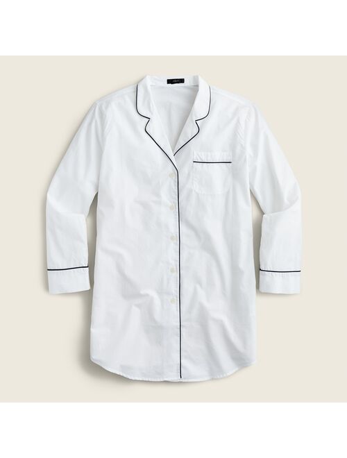 J.Crew End-on-end cotton nightshirt