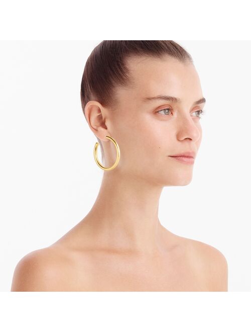 J.Crew Gold hoop earrings