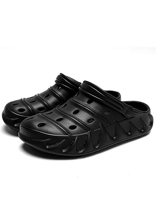 DIOXADOP Unisex Garden Clogs Men's and Women's Summer Clogs Slippers Slip on Water Shoes Sandals for Beach Pool Slides Shower