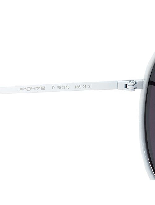 Porsche Design Sunglasses, White, 69mm