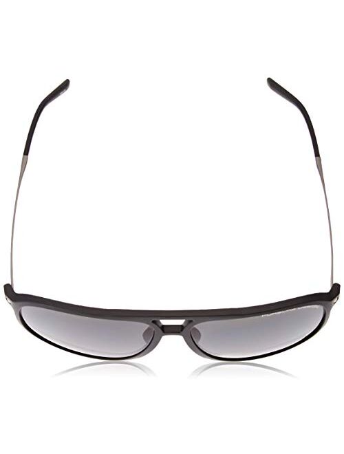 Eyeglasses Porsche Design P 8662 A V 415 E 88 Black/Grey Polarized
