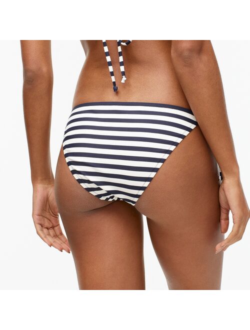 J.Crew String bikini bottom in stripe
