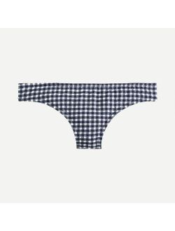 Bikini bottom in gingham