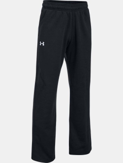 Boys' UA Hustle Fleece Pants