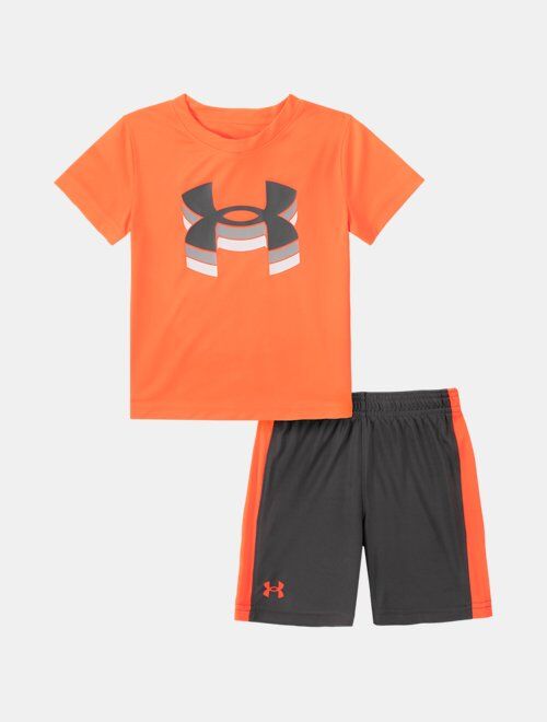 Under Armour Boys' Toddler UA Rising Logo Set