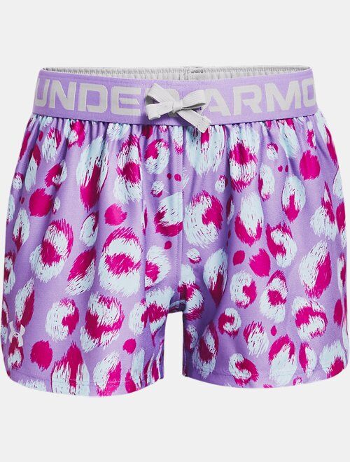 Under Armour Girls' UA Play Up Printed Shorts