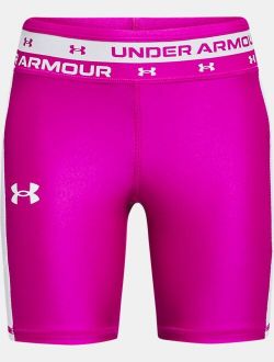 Girls' HeatGear Armour Bike Shorts