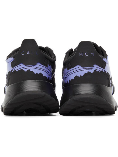 Black & Purple Reebok Edition 'Call Mom' Classic Legacy Sneakers