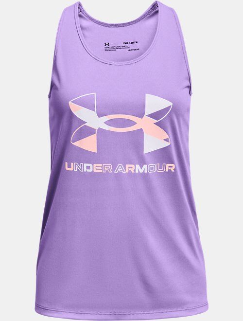 Under Armour Girls' UA Tech™ Big Logo Graphic Tank