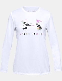 Girls' UA Big Logo Long Sleeve