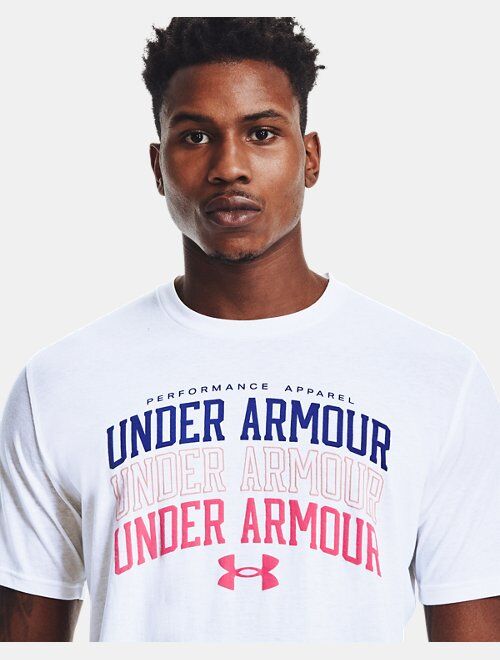 Under Armour Men's UA Multi Color Collegiate Short Sleeve