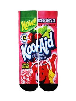 Mens Funny Crazy Socks Boys Kids Colorful Cool 3D Print Animal Food Graphics Novelty Athletic Socks Gift