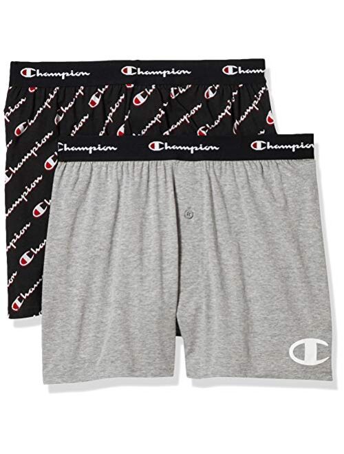 Champion Men's Knit Boxers (Pack of 2)