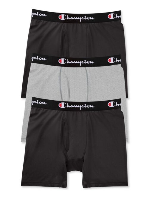 Champion Men's 3-Pk. Everyday Stretch Boxer Briefs