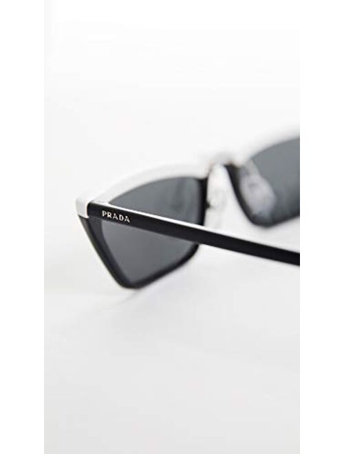Prada Women's PR19US Ultravox Skinny Narrow Sunglasses