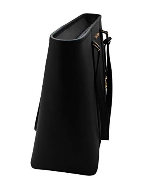 Michael Kors Large Sady Carryall Shoulder Bag (Black)