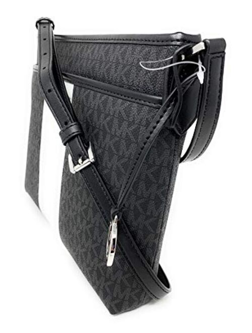 Michael Kors Bedford Small Logo Stripe Crossbody Bag