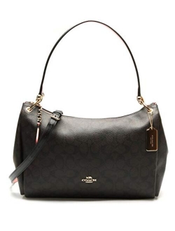 Pebbled Leather Mia Shoulder Bag