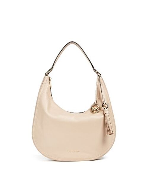 MICHAEL Michael Kors Women's Lydia Large Hobo, Oyster, One Size