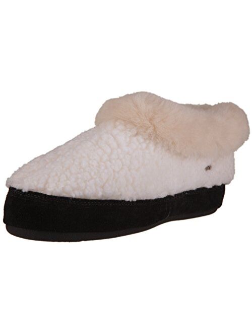Acorn Womens Oh Ewe Ii Slippers Casual - Black