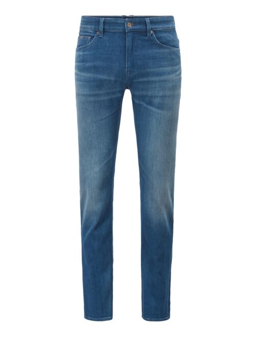 Hugo Boss Men's Mid Rise Slim-Fit Jeans