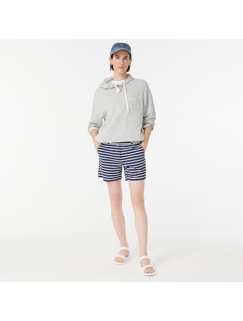 J.Crew 5" tech short in stripe