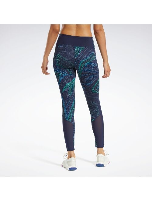 Reebok Lux Perform Leggings Womens Athletic Leggings