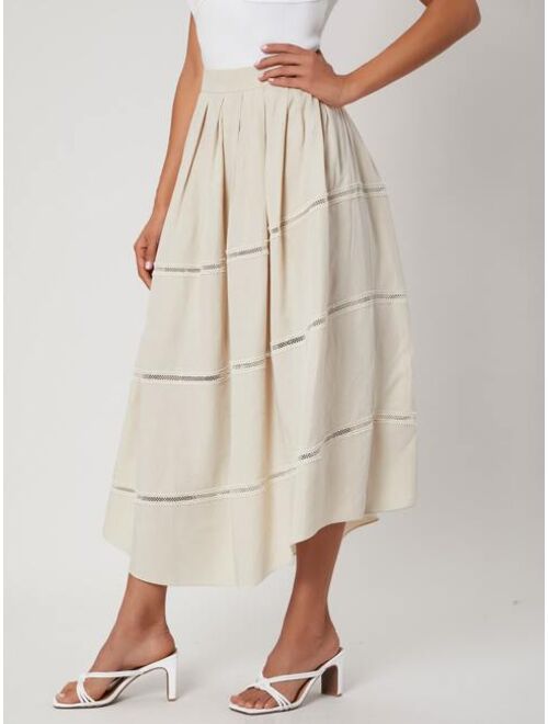 MOTF Premium Linen Flowy Skirt