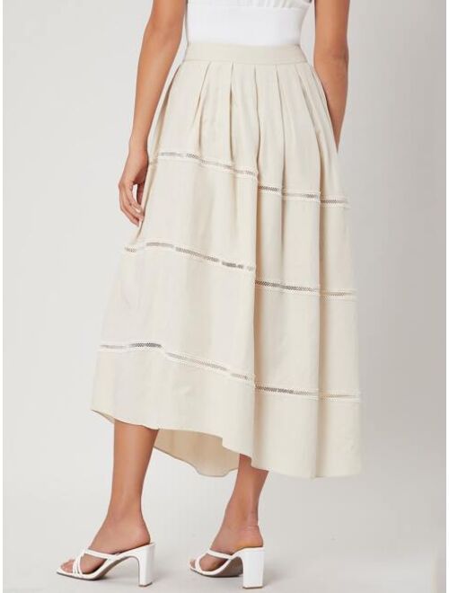 MOTF Premium Linen Flowy Skirt