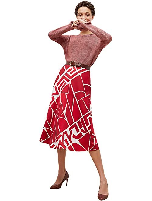 M.M.LaFleur Orchard Skirt - Block Print