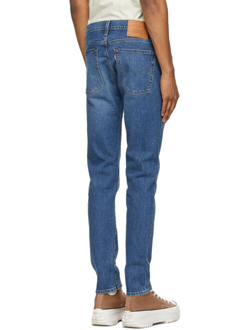Levi's Blue 510 Mid Rise Skinny Fit Jeans
