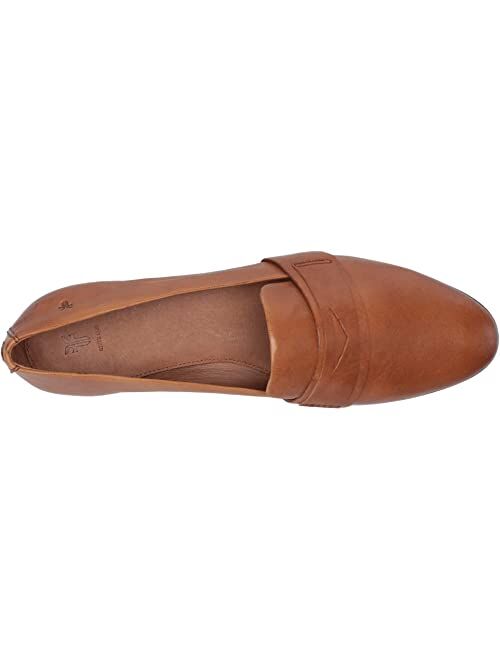FRYE Terri Penny Leather Round Toe Loafer
