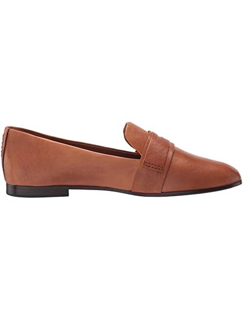 FRYE Terri Penny Leather Round Toe Loafer