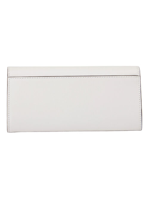 Michael Kors Optic White Jet Set Leather Wallet