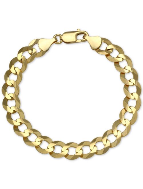 Macy's Cuban Chain Link Bracelet in 10k Gold