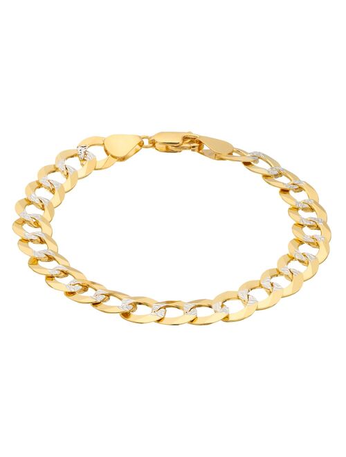 14K Gold Comfort Pave Bracelet