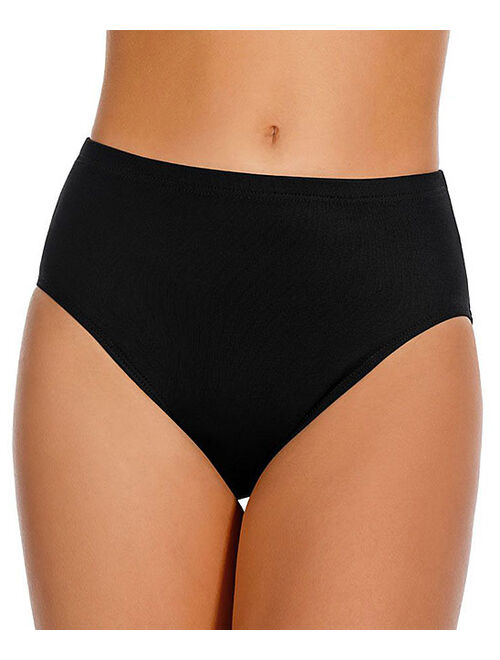 Miraclesuit Black High-Waist Bikini Bottom - Women